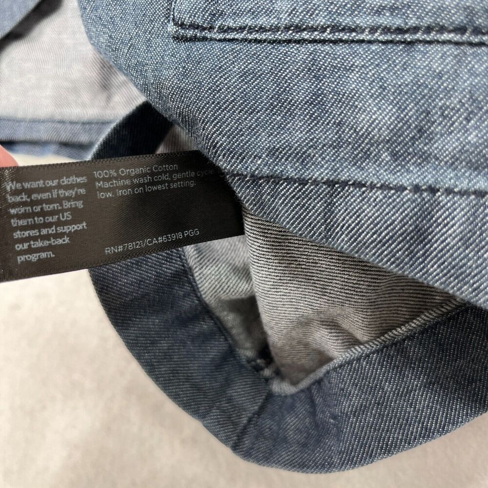 Eileen Fisher Indigo Jean Jacket - Picture 6 of 11